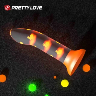 Фалоімітатор на присосці Pretty Love Magical Nightfall, що світиться у темряві, 17 х 3.3 11 Фалоімітатор на присосці Pretty Love Magical Nightfall, що світиться у темряві, 17 х 3.3 - Зображення 2