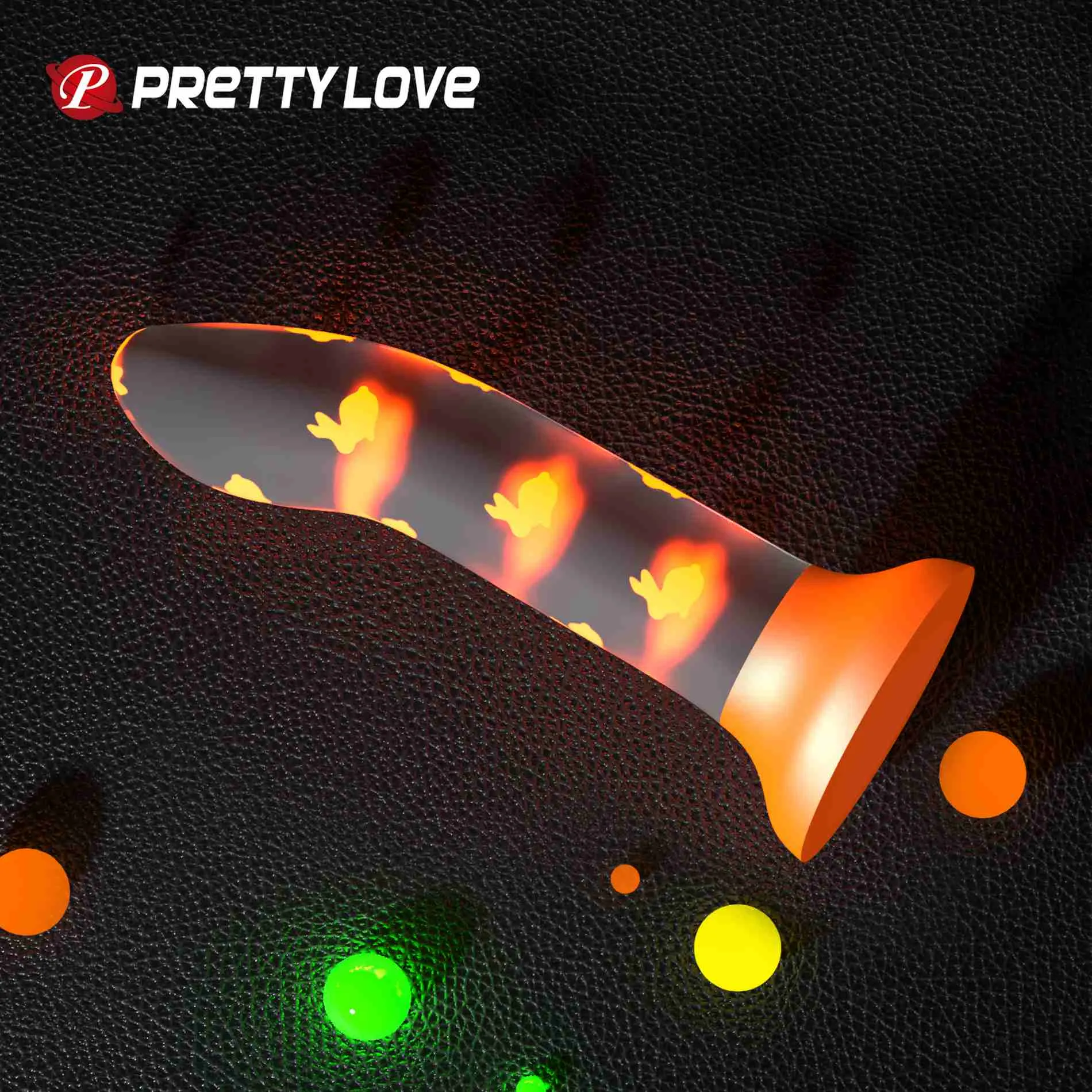 Фалоімітатор на присосці Pretty Love Magical Nightfall, що світиться у темряві, 17 х 3.3 4 Фалоімітатор на присосці Pretty Love Magical Nightfall, що світиться у темряві, 17 х 3.3 - Зображення 2