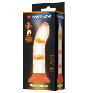 Фалоімітатор на присосці Pretty Love Magical Nightfall, що світиться у темряві, 17 х 3.3 17 Фалоімітатор на присосці Pretty Love Magical Nightfall, що світиться у темряві, 17 х 3.3 - Зображення 8