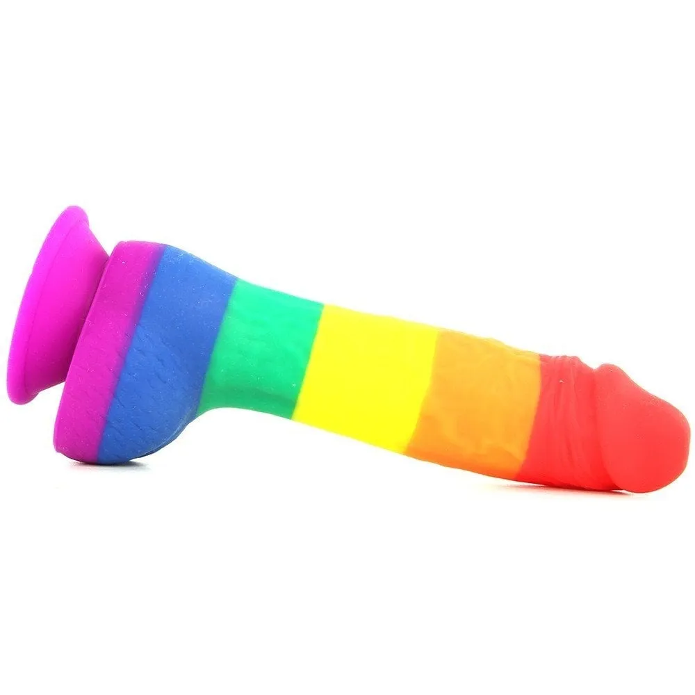 Фалоімітатор Веселка NS Novelties Colours Pride Edition на присосці 7 Фалоімітатор Веселка NS Novelties Colours Pride Edition на присосці - Зображення 5