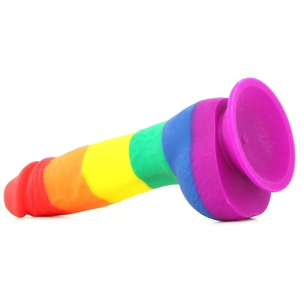 Фалоімітатор Веселка NS Novelties Colours Pride Edition на присосці 8 Фалоімітатор Веселка NS Novelties Colours Pride Edition на присосці - Зображення 6