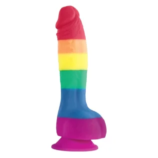 Alternative view of Фалоімітатор Веселка NS Novelties Colours Pride Edition на присосці