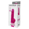 Фалоімітатор реалістичний Dreamtoys Real Love на присосці з мошонкою, рожевий