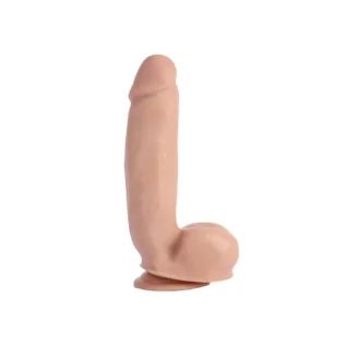 Alternative view of Фалоімітатор реалістичний Chisa T-skin ReaL Sensualism на присосці, бежевий, 21.5 х 4.5 см