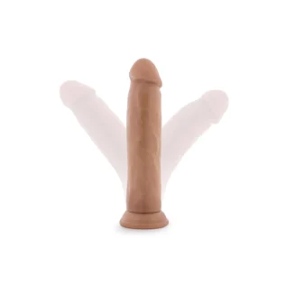 Фалоімітатор реалістичний з присоскою Blush Au Naturel Carlos, коричневий - Зображення 3