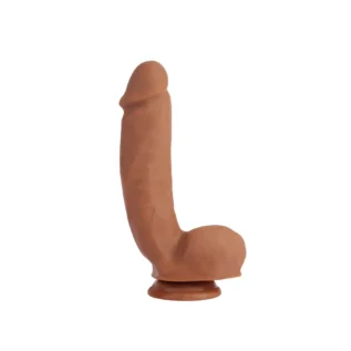 Фалоімітатор реалістичний з присоском Chisa T-Skin ReaL Sensualism, коричневий - Зображення 2