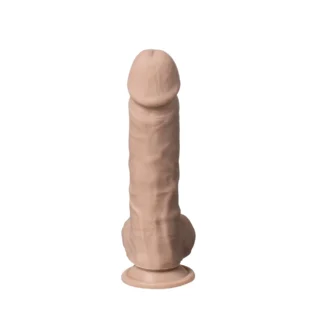 Фалоімітатор реалістичний Silexd Real Skin Model 1 (9") на присосці, бежевий 13 Фалоімітатор реалістичний Silexd Real Skin Model 1 (9") на присосці, бежевий - Зображення 4