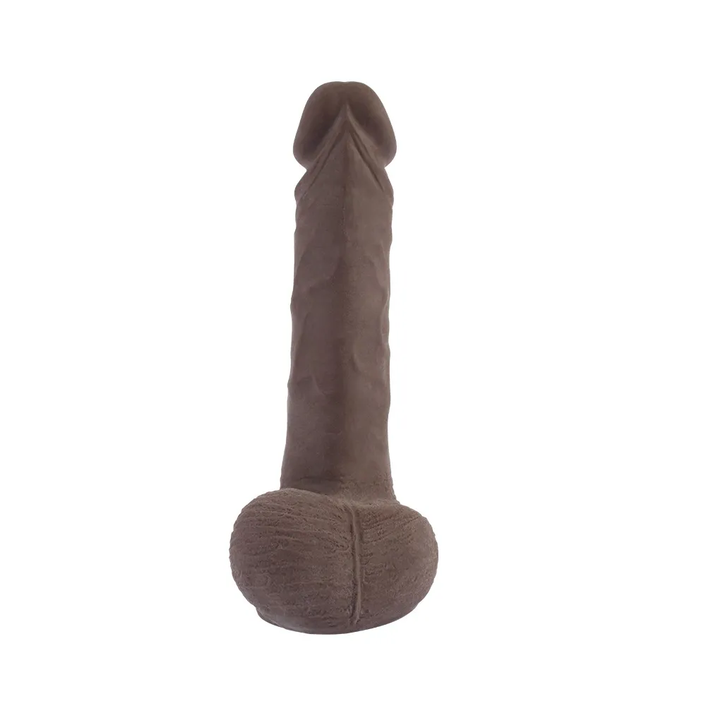 Фалоімітатор з мошонкою на присосці Chisa T-skin ReaL Desire Sniper, коричневий 5 Фалоімітатор з мошонкою на присосці Chisa T-skin ReaL Desire Sniper, коричневий - Зображення 3