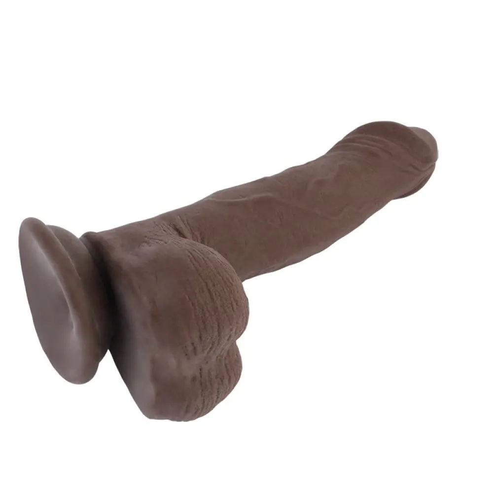 Фалоімітатор з присоскою Chisa T-skin ReaL Wild Penetrator, коричневий, 21.5 см 6 Фалоімітатор з присоскою Chisa T-skin ReaL Wild Penetrator, коричневий, 21.5 см - Зображення 4