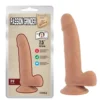 Фалоімітатор із присоскою реалістичний Chisa T-skin ReaL Passion Grinder, бежевий, 19.5 см