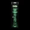 Зображення Фалоімітатор скляний NS Novelties, що світиться FIREFLY GLASS HEART A GLOW CLEAR
