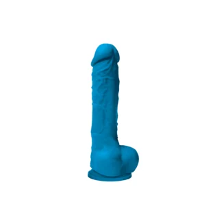 Alternative view of Фалоімітатор силікон NS Novelties COLOURS PLEASURES 7'' DILDO BLUE