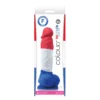 Фалоімітатор силікон NS Novelties COLOURS PLEASURES TRICOLOR 5INCH DILDO