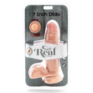 Фалоімітатор з кібершкіри з присоскою Toy Joy Dual Density Dildo, бежевий 7 Фалоімітатор з кібершкіри з присоскою Toy Joy Dual Density Dildo, бежевий - Зображення 3