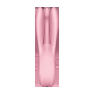 Alternative view of Гнучкий кліторальний вібратор із 3 моторами SATISFYER THREESOME 1 рожевий