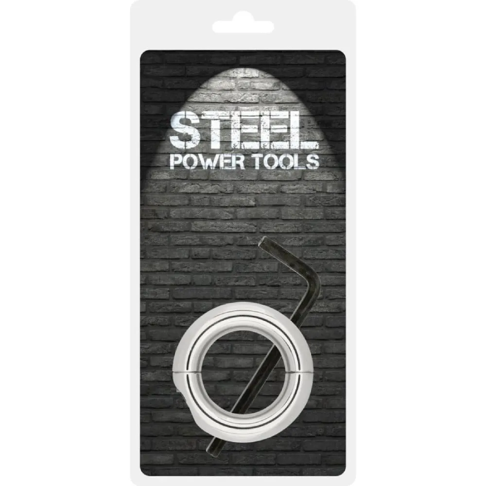 Кільце для мошонки Sinner Steel Power Tools металеве, 45 мм 7 Кільце для мошонки Sinner Steel Power Tools металеве, 45 мм - Зображення 5