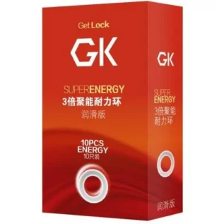 Кільце ерекційне Chisa Get Lock Super Energy, прозоре