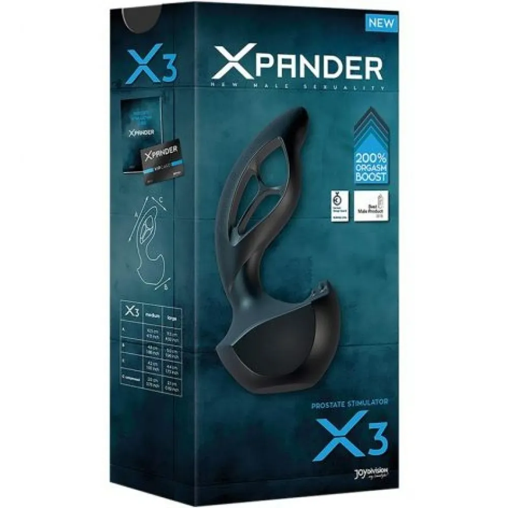 Масажер простати Joydivision Xpander X3, силікон, розмір L 5 Масажер простати Joydivision Xpander X3, силікон, розмір L - Зображення 3