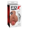 Мастурбатор 2 входу Pipedream PDX Plus анус та вагіна, 16.5 см