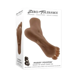 Мастурбатор Evolved Zero Tolerance Pussy Footin коричневий, 23 см - Зображення 13