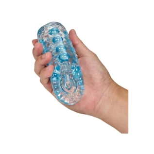 Мастурбатор вагіна з намистинами всередині Blush M For Men Super Stroker Clear, прозорий 8 Мастурбатор вагіна з намистинами всередині Blush M For Men Super Stroker Clear, прозорий - Зображення 3