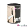 Мастурбатор нереалістичний Mystim MasturbaTIN Ribbed Ricky, білий