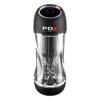 Зображення Мастурбатор Pipedream PDX Elit Viewtube Pro Clear з вібрацією та вакуумом, 23 см