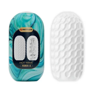 Alternative view of Мастурбатор яйце Pretty Love Venus-X Egg рельєфний, 13.1 х 6.5 см