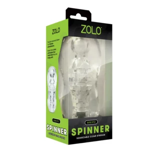 Alternative view of Мастурбатор прозорий ZOLO GRIPZ SPINNER