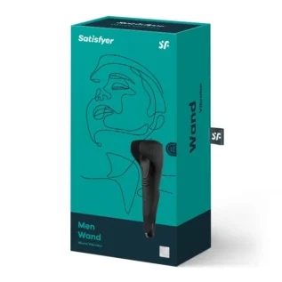 Ергономічний мастурбатор для чоловіків із вібрацією Satisfyer Men Wand, чорний 13 Ергономічний мастурбатор для чоловіків із вібрацією Satisfyer Men Wand, чорний - Зображення 6