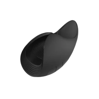 Мастурбатор з вібрацією Dream Toys Essentials, відкритий, нереалістичний, чорний, 13 см - Зображення 4