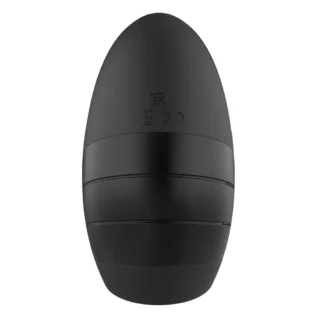 Мастурбатор з вібрацією Dream Toys Essentials, відкритий, нереалістичний, чорний, 13 см - Зображення 8