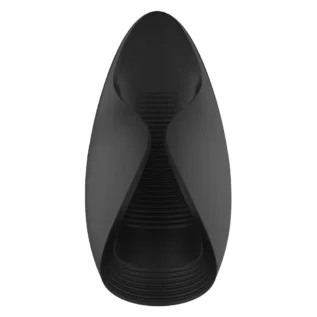 Мастурбатор з вібрацією Dream Toys Essentials, відкритий, нереалістичний, чорний, 13 см - Зображення 6
