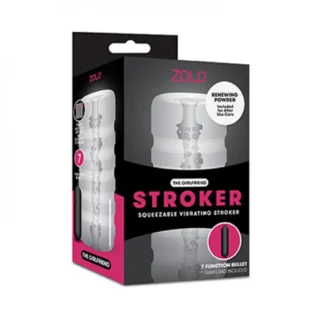 Alternative view of Мастурбатор із вібро ZOLO GIRLFRIEND SQUEEZABLE VIBR. STROKER