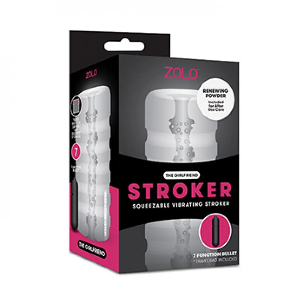 Мастурбатор із вібро ZOLO GIRLFRIEND SQUEEZABLE VIBR. STROKER 4 Мастурбатор із вібро ZOLO GIRLFRIEND SQUEEZABLE VIBR. STROKER - Зображення 2