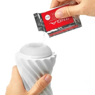Мастурбатор Tenga Flex Rocky white 17,6 x 7,3 см - Зображення 4
