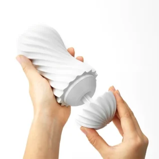 Мастурбатор Tenga Flex Rocky white 17,6 x 7,3 см - Зображення 3