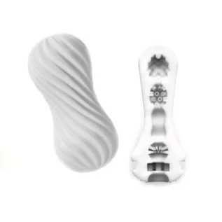 Alternative view of Мастурбатор Tenga Flex Rocky white 17,6 x 7,3 см