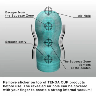 Мастурбатор Tenga ORIGINAL VACUUM CUP COOL 12 Мастурбатор Tenga ORIGINAL VACUUM CUP COOL - Зображення 3