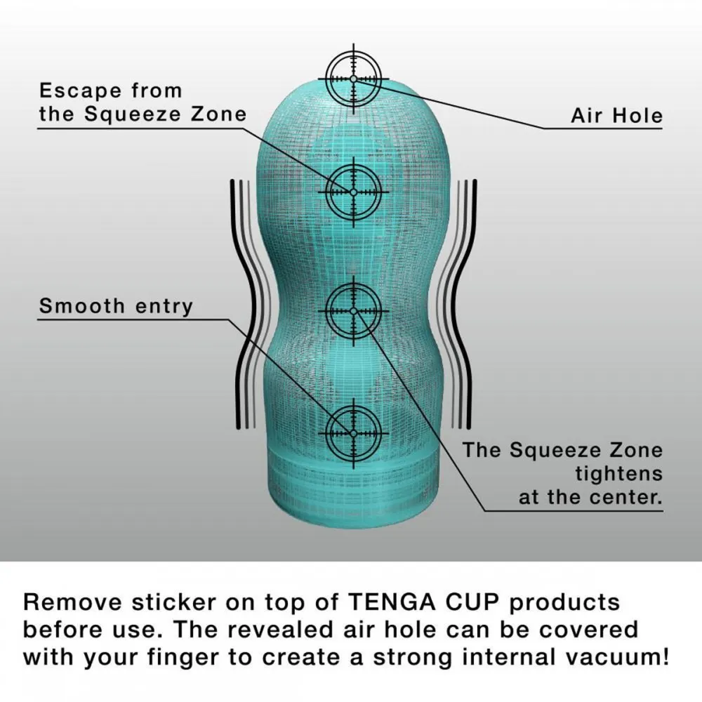 Мастурбатор Tenga ORIGINAL VACUUM CUP COOL 5 Мастурбатор Tenga ORIGINAL VACUUM CUP COOL - Зображення 3