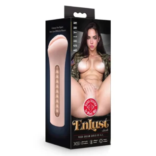 Мастурбатор Вагіна реалістична Blush Enlust Ashlynn, бежева - Зображення 5