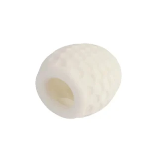 Мастурбатор яйце Chisa Cosy Male tickler білий, 6 х 5 см - Зображення 3