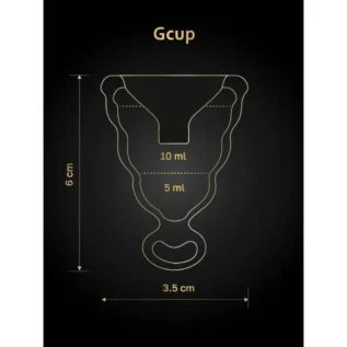 Менструальна чаша Gcup Gvibe, S, чорна, 6 х 3.5 см 20 Менструальна чаша Gcup Gvibe, S, чорна, 6 х 3.5 см - Зображення 9