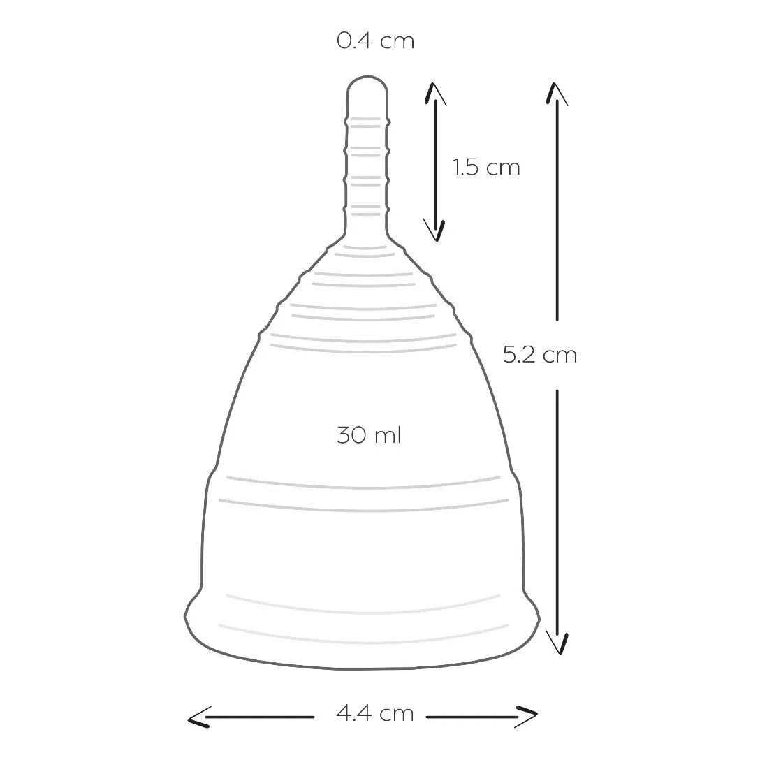 Менструальні чаші Mae B Intimate Health 2 Large Menstrual Cups 7 Менструальні чаші Mae B Intimate Health 2 Large Menstrual Cups - Зображення 5