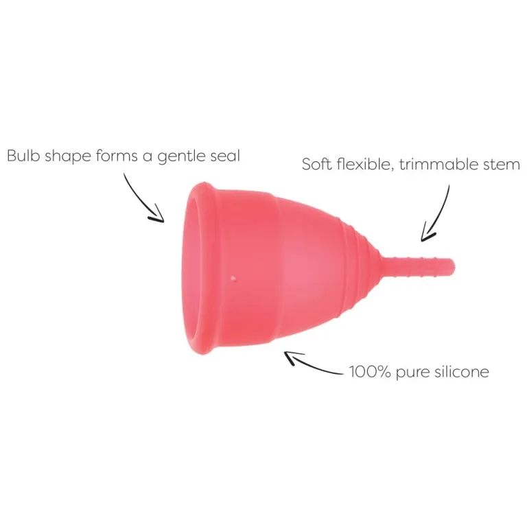 Менструальні чаші Mae B Intimate Health 2 Large Menstrual Cups 5 Менструальні чаші Mae B Intimate Health 2 Large Menstrual Cups - Зображення 3