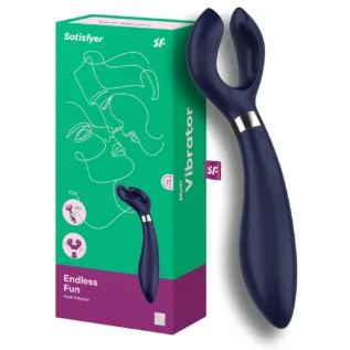 Багатофункціональний вібратор Satisfyer Endless Fun Multi, синій