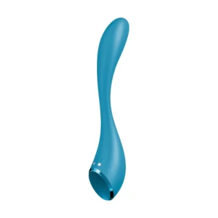 Мультивібратор SATISFYER G-Spot Flex 5+ керування телефоном, блакитний