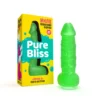 Зображення Мило член на присосці Pure Bliss BIG зелене, 18 см