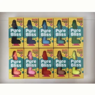 Мило член на присосці Pure Bliss BIG червоне, 18 см 20 Мило член на присосці Pure Bliss BIG червоне, 18 см - Зображення 9