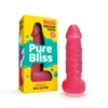 Мило член на присосці Pure Bliss BIG червоне, 18 см